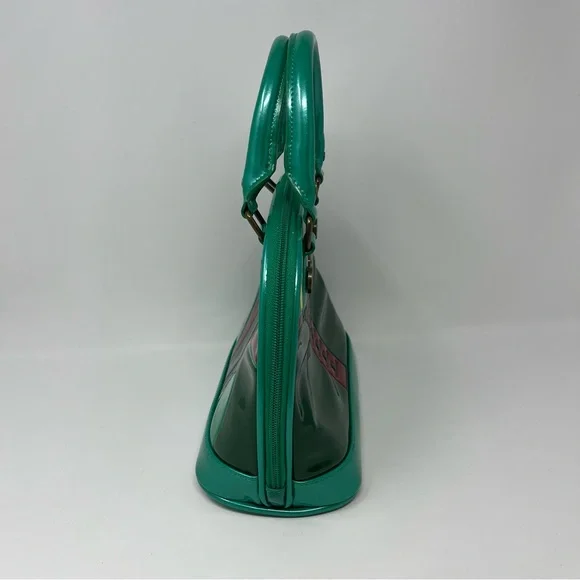 Loungefly Bag Purse Star Wars BOBA FETT Green Disney Zip Around Double Handles - Picture 4 of 12